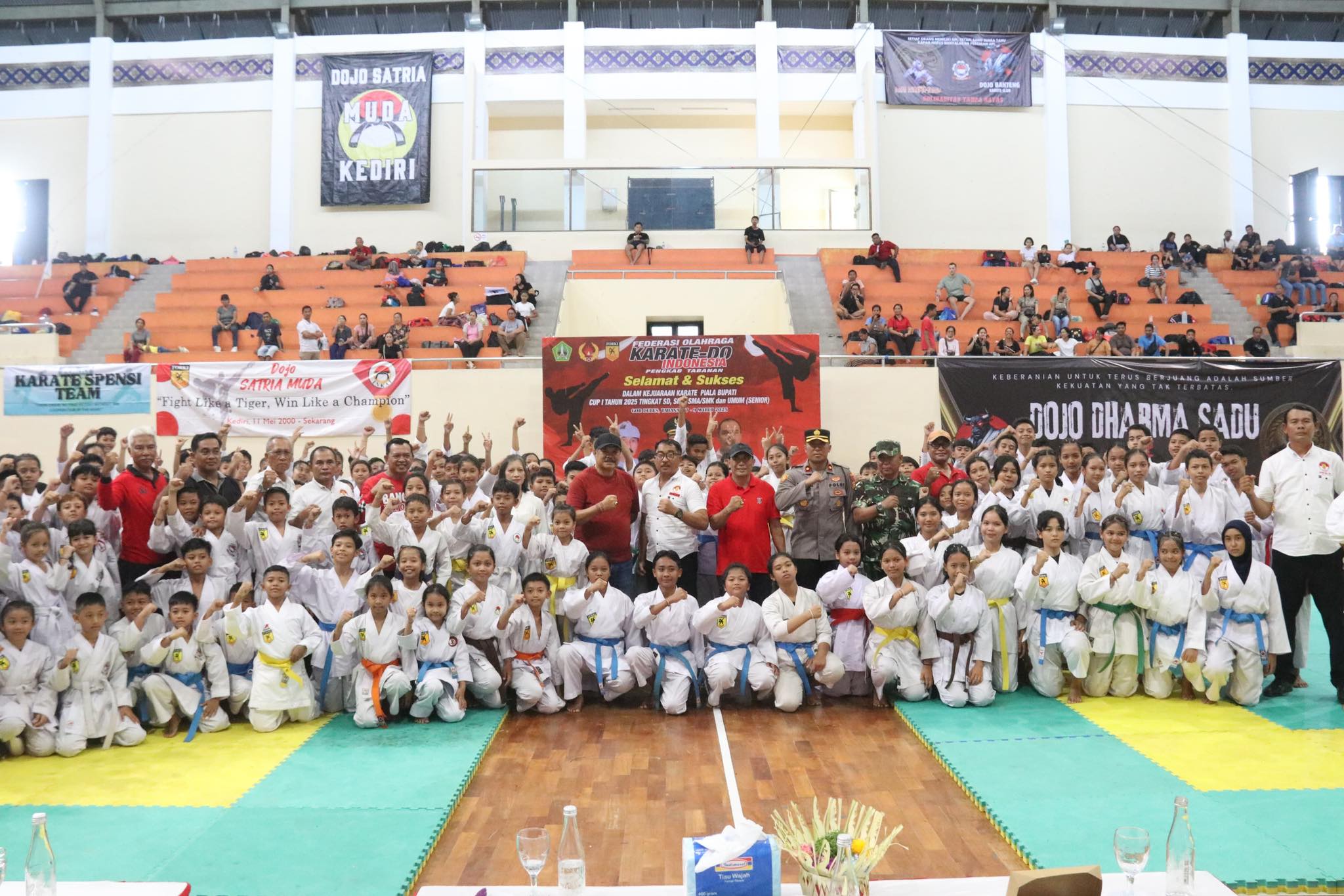 Wakil Bupati Tabanan Buka Kejuaraan Karate Piala Bupati Tabanan Cup I 2025