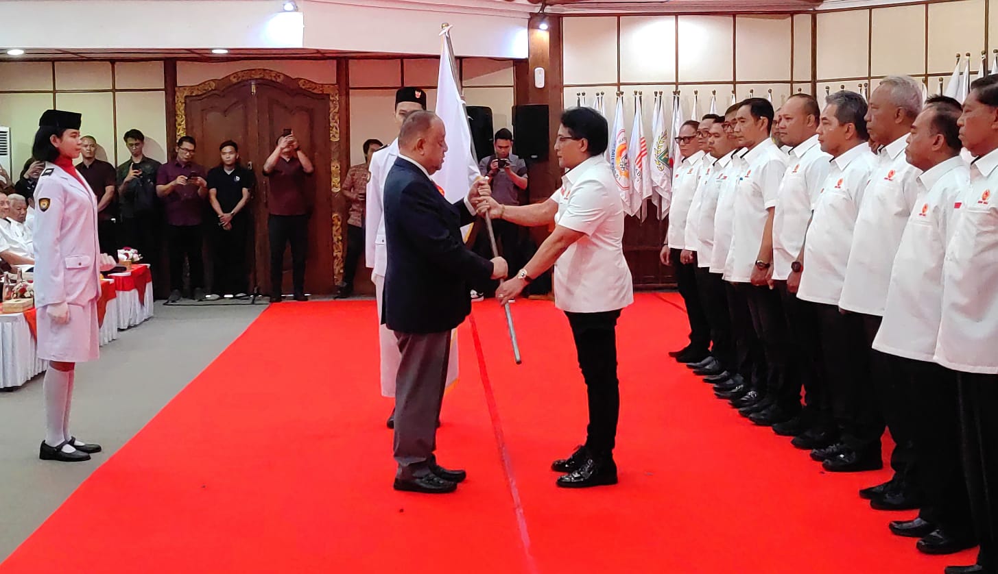 Ketua KONI Tabanan Hadiri Pelantikan Pengurus KONI Bali Masa Bakti 2026–2030