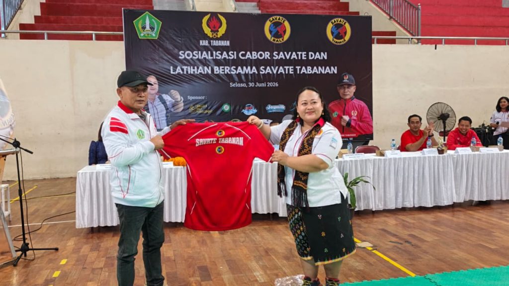 SOSIALISASI CABANG OLAHRAGA SAVATE DI TABANAN, KONI DORONG LAHIRNYA ATLET BERPRESTASI SEJAK USIA DINI