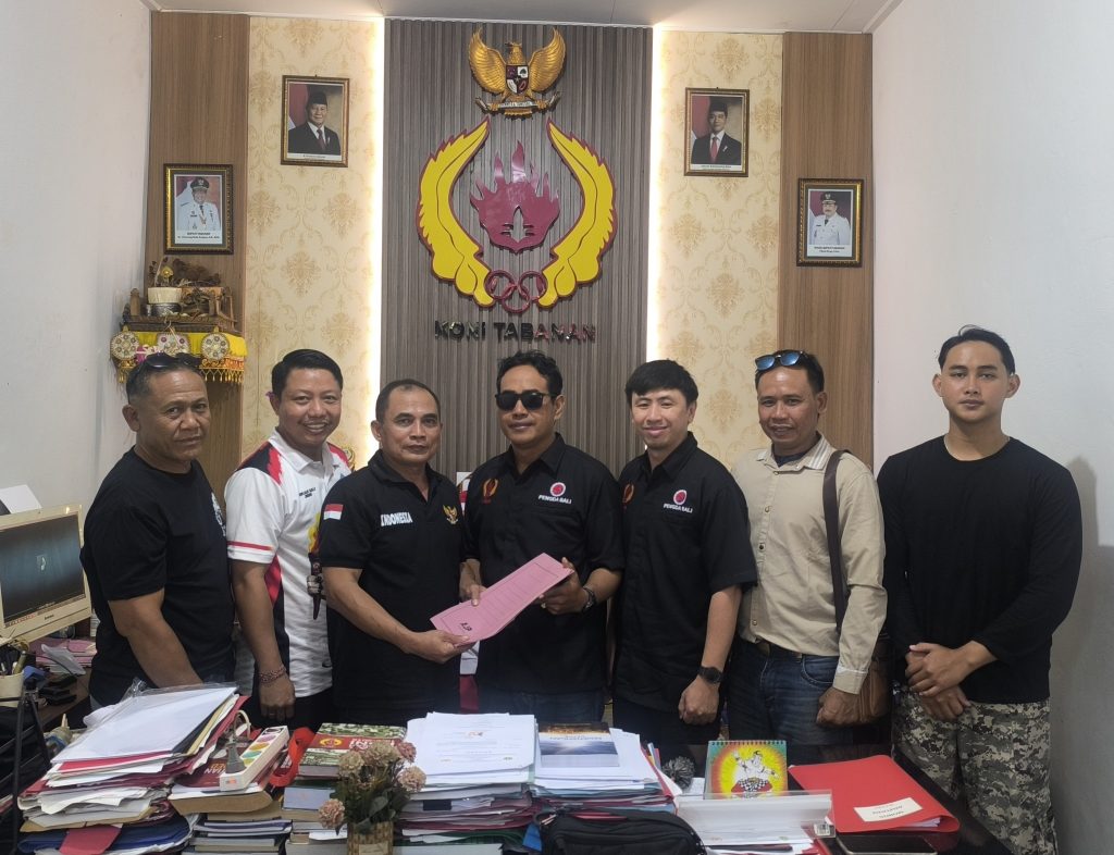 Ketua KONI Tabanan I Made Nurbawa, S.E. Terima Audiensi Pengurus Hapkido Bali dan Kabupaten Tabanan