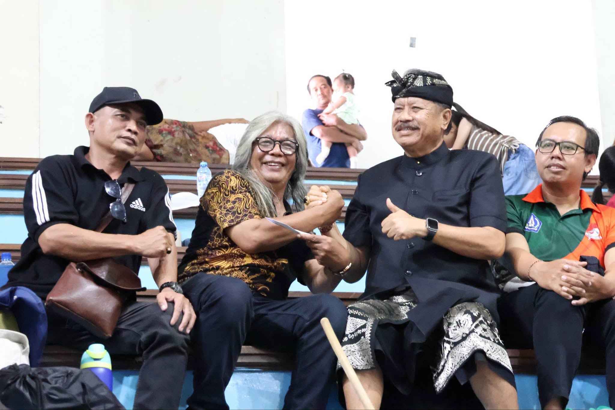 Ketua KONI Tabanan Saksikan Perjuangan Atlet Wushu di Bupati Badung Cup 2026